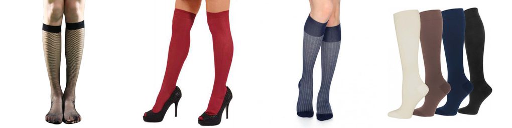 womans knee socks